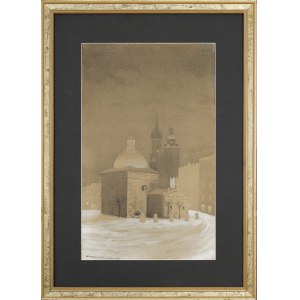 Stanisław FABIJAŃSKI (1865–1947), St. Adalbert's Church in Kraków (1918)