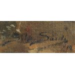Sylweriusz SASKI (1864-1954), Kościółek św. Jakuba na Stradomiu w Myślenicach (1914)