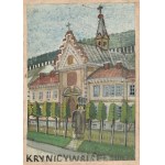 NIKIFOR Krynicki (1895-1968), « Un ecclésiastique devant l'église »