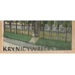 NIKIFOR Krynicki (1895-1968), « Un ecclésiastique devant l'église »