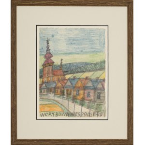NIKIFOR Krynicki (1895-1968), « Grybów »