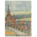 NIKIFOR Krynicki (1895-1968), « Grybów »