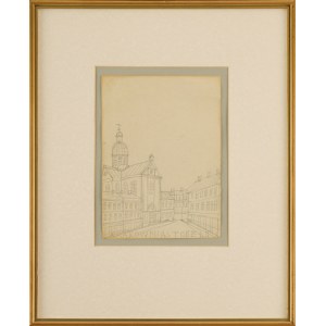 NIKIFOR Krynicki (1895-1968), Kościół w Krakowie
