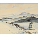 Wiktor ZIN (1925–2007), Winter in the Mountains (1976)