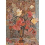Zdzisław PRZEBINDOWSKI (1902-1986), Mazzo di fiori in un vaso