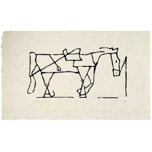 Jerzy PANEK (1918–2001), Horse from Biecz I (1973)