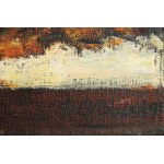 Grażyna LUBASZKA (1959-2012), « Fleurs sur fond noir » (1991)