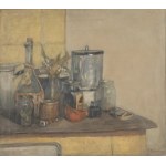 Olgierd BIERWIACZONEK (1925-2002), Zastawiony piec (1974)