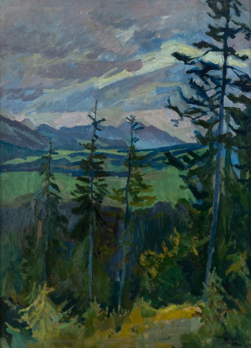 Stanisław Kamocki (1875 Warszawa - 1944 Zakopane), Pejzaż tatrzański