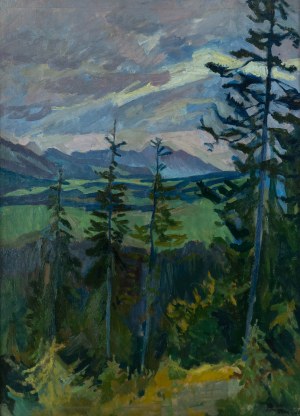 Stanisław Kamocki (1875 Warszawa - 1944 Zakopane), Pejzaż tatrzański