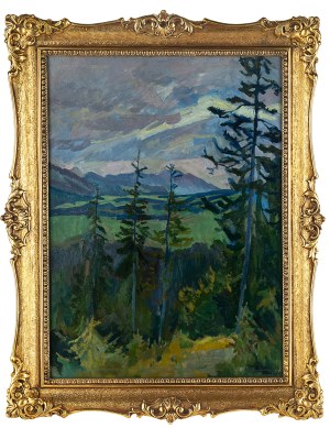 Stanisław Kamocki (1875 Warszawa - 1944 Zakopane), Pejzaż tatrzański
