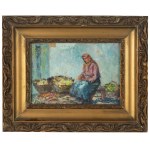 Erno Erb (1890 Lviv – 1943, ibid.), Woman at the Vegetable Market