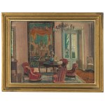 Ignacy Pieńkowski (1877, Dołubów – 1948, Kraków), In the Living Room