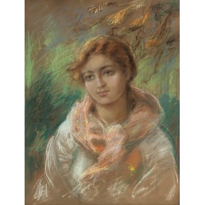 Stanisław Górski (1887 Kościan - 1955 Cracovia), La pensierosa