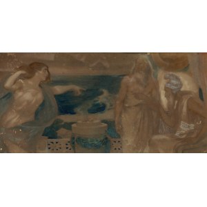 Juliusz Zuber (1861-1910), Scena antica