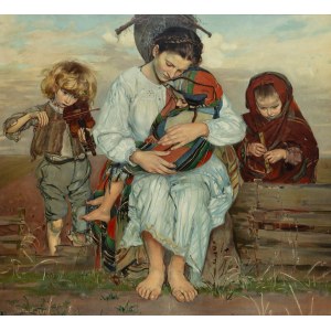 Wlastimil Hofman (1881 Praga - 1970 Szklarska Poręba), Madonna