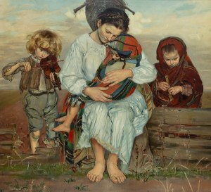 Wlastimil Hofman (1881 Praga - 1970 Szklarska Poręba), Madonna