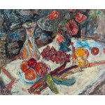 Zdzisław Przebindowski (1902 Kraków - 1986 tamże), Martwa natura, owoce i jarzyny