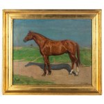 Jerzy Rupniewski (1888 Varsavia-1950 Świecie), Ritratto di cavallo