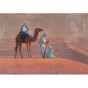 Konstanty Shevchenko (1910, Warsaw–1991, ibid.), In the Desert