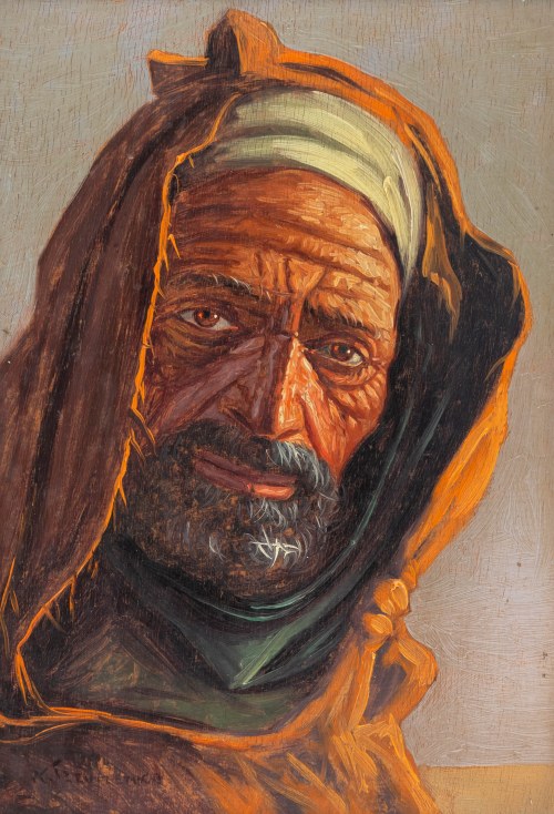 Konstanty Szewczenko (1910 Warszawa-1991 tamże), Głowa araba