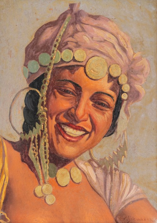 Konstanty Szewczenko (1910 Warszawa-1991 tamże), Modelka arabska