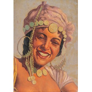 Konstanty Szewczenko (1910 Warszawa-1991 tamże), Modelka arabska