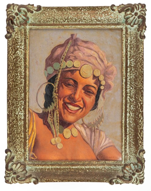 Konstanty Szewczenko (1910 Warszawa-1991 tamże), Modelka arabska