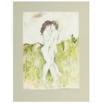 Zdzisław Czermański (1896, Cracovie – 1970, New York), Le baiser