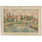 Fryderyk Śmieszek (1907–?), View of Kraków, 1980