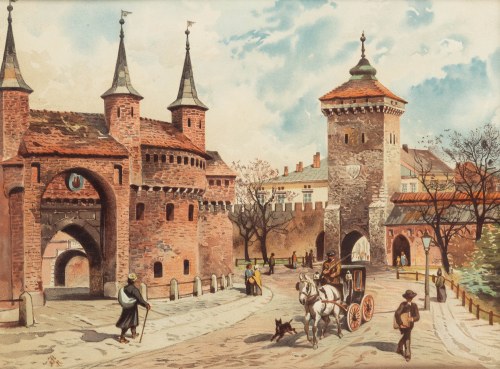 Stanisław Tondos (1854-1917), Rondel Bramy Floryańskiej, 1886 r.