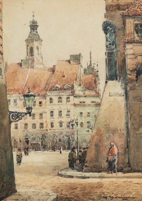 Władysław Chmieliński (1911 Warszawa - 1979 tamże), Warszawa - Stare Miasto