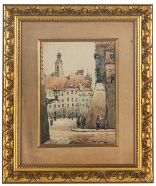 Władysław Chmieliński (1911 Warszawa - 1979 tamże), Warszawa - Stare Miasto
