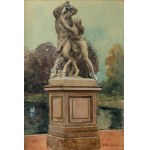 Tadeusz Cieślewski (1870, Warsaw–1956, ibid.), Łazienki Triptych, 1919