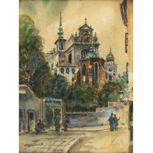 Marian Puchalski (1912–1970), View of St. Anne's Church