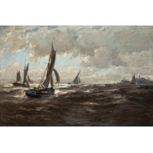 Erwin Carl Wilhelm Günter (1864–1927), Seascape