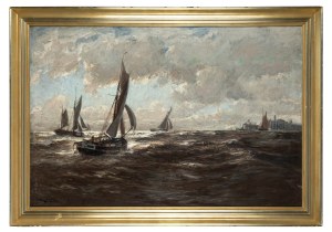 Erwin Carl Wilhelm Günter (1864 - 1927), Widok morski