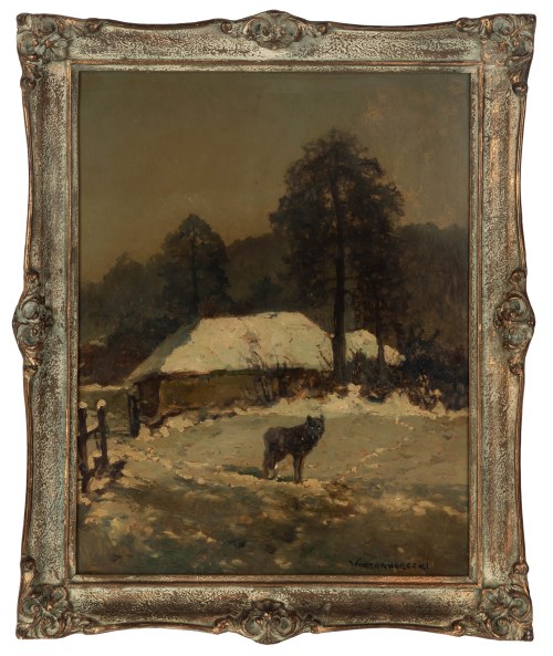 Wiktor Korecki (1890 Kamieniec Podolski - 1980 Milanówek), Wilk nocą