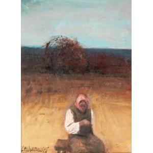Janusz Lewandowski (1937, Rokicice near Płock–2022, Warsaw), Woman on a Bench