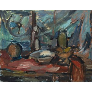 Wiesław Borowski (1935–1989), Zátiší s lahví I, 1959