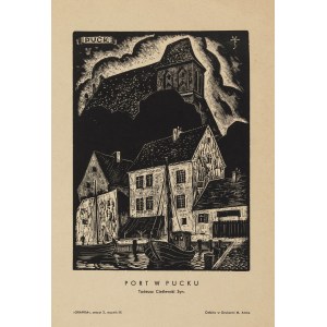 Tadeusz (son) Cieślewski (1895–1944), The Port of Puck, 1932
