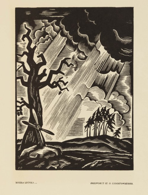 Stanisław Ostoja-Chrostowski (1897-1947), Mogiła Lotnika, 1933 r.