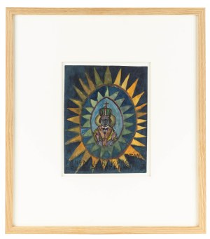 Nikifor Krynicki (1895 Krynica Zdrój - 1968 Folusz), Nikifor jako biskup