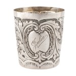 Wine cup with Baroque decoration, Estonia?, late 18th century