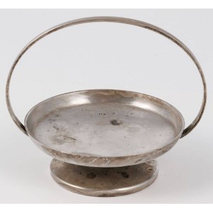 ART DECO-STYLE LEMON SLICE PLATER, Poland, Warsaw, Norblin, ca. 1930
