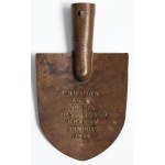 COMMEMORATIVE SHOVEL FROM THE CONSTRUCTION OF THE PIŁSUDSKI Mound, Poland, Kraków, 1935
