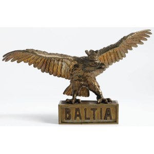 GŁOWICA DRZEWCA SZTANDARU POLSKIEJ KORPORACJI AKADEMICKIEJ BALTIA, 1924