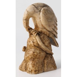 HAWK WITH A SNAKE, early 20th century