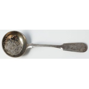 TEA STRAINER, Russia, Moscow, Andrei Wilhelm Wekman, 1891