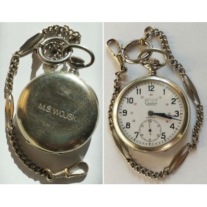 MILITARY WATCH, Switzerland, Zenith, Poland, Warsaw, Z. Jeznacki, 1936